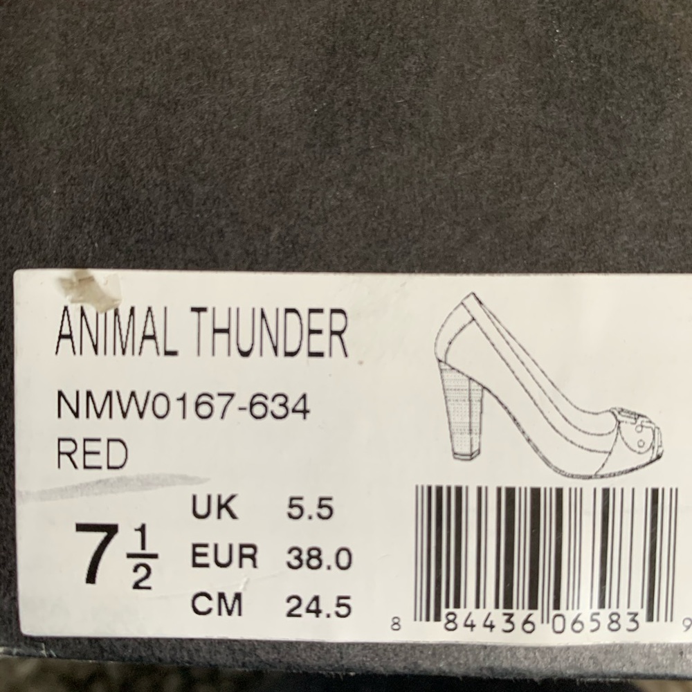 Naughty Monkey Animal Thunder Heel - Picture 5 of 5